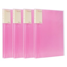 에코청운 신투명 클리어 파일 A4, 핑크, 4개 문구/오피스/사무용품 전문관 반품 최저가 4,700원