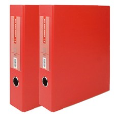마이다스 D링 바인더 파일 명찰형 7cm 3공 A4, 적색, 2개 문구/오피스/사무용품 전문관 반품 최저가 9,190원
