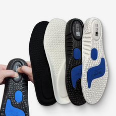 송디안 발편한 통기성 스포츠 충격 흡수 신발 깔창 블랙+화이트, 2개 생활용품/생활잡화 반품 최저가 4,890원
