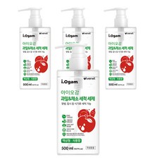 아이오감 과일&채소 세척세제 액상형, 500ml, 4개 출산/유아동/수유용품 반품 최저가 7,890원