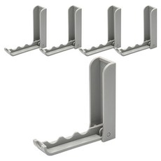 라라듀 벽부착 슬림 접이식 걸이, 그레이, 5개 생활용품/옷걸이 반품 최저가 6,830원