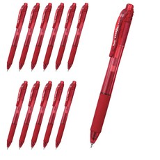 펜텔 에너겔X 중성펜 0.5mm, 레드, 1세트 문구/오피스/학용품/수업준비 반품 최저가 12,830원