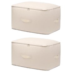 코드86 이불 압축 파우치 정리 가방 보관함 베이지, 2개입, 1세트 생활용품/수납/정리 반품 최저가 20,830원