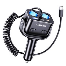 오토코스 PD QC3.0 초고속 멀티 차량용 충전기 ACI-TX, 1개, 2구 자동차용품/차량용 전자기기 반품 최저가 21,300원