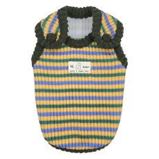 그루밍독 반려동물 솜단추 스트라이프 니트 조끼, 카키, 1개 반려동물용품/고양이 용품 반품 최저가 15,420원