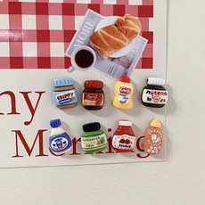 러블리팜 냉장고자석 8종 세트, 소스&쨈 홈인테리어/홈데코/디퓨저 반품 최저가 3,850원