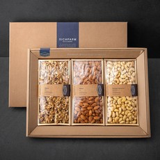 리치팜너트 3종 견과선물세트, 1세트 식품/식품 선물세트 반품 최저가 51,000원