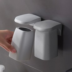 무식이네 이지클린 거꾸로 자석 양치컵, 그레이, 2개 undefined/undefined 반품 최저가 3,230원