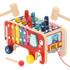 원목 두더지 게임 자동차 코끼리, 혼합색상, 1개 완구/취미/신생아/영아완구 반품 최저가 21,900원