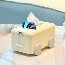 맙소샵 붕붕이 홈인테리어 사각 티슈케이스 YK111, 옐로우, 1개 생활용품/수납/정리 반품 최저가 7,570원