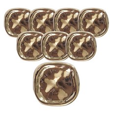 동대문단추왕 찌글이 사각 꼬다리 2 단추 30mm, 골드, 8개 홈인테리어/수예/수선 반품 최저가 4,310원