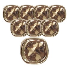 동대문단추왕 찌글이 사각 꼬다리2 단추 15mm, 골드, 8개 홈인테리어/수예/수선 반품 최저가 3,010원