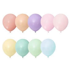 마카롱 풍선 30cm 100p 세트, 혼합색상, 1세트 출산/유아동/출산준비물/선물 반품 최저가 5,430원