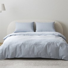 아망떼 수퍼코튼 60수 고밀도 면 홑겹이불커버, 쿨그레이 홈인테리어/FW 침구샵 반품 최저가 43,430원