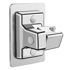 무식이네 강력 접착식 고급 각도조절 샤워기 거치대, 실버 홈인테리어/욕실용품 반품 최저가 4,090원