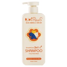 유니포스 고양이 부들부들 2in1 저자극 샴푸, 1개, 500ml 반려동물용품/고양이 용품 반품 최저가 22,900원