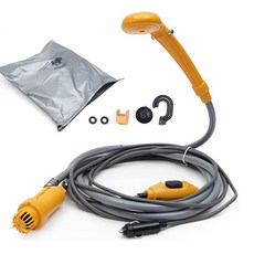 휴대용 차량 캠핑 샤워기, 옐로우, 1개 스포츠_레저/캠핑전문관 반품 최저가 12,480원