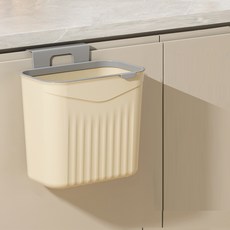 셀리빙 걸이형 주방 싱크대 쓰레기통, 크림 홈인테리어/수납/정리 반품 최저가 5,650원