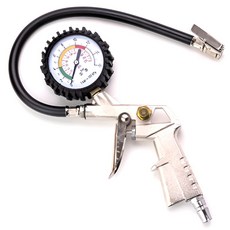 타이어 압력게이지 공기주입기, 실버, 1개 자동차용품/차량관리/소모품 반품 최저가 7,530원