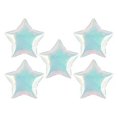 조이파티 은박별풍선 45cm, 홀로그램클리어, 5개 출산/유아동/출산준비물/선물 반품 최저가 5,960원