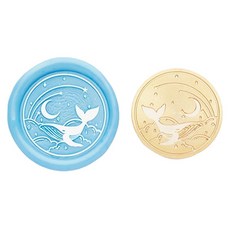 팬시플로우 고래 시리즈 인장 실링 왁스 스탬프 헤드, A, 1개 문구/오피스/데코/포장용품 반품 최저가 10,590원