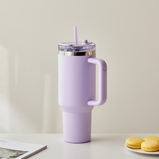 모던하우스 TO GO 대용량 투웨이 리드 텀블러 + 빨대 세트, 퍼플, 1.2L, 1개 주방용품/보온/보냉텀블러 반품 최저가 10,720원