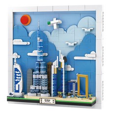 왕지 세계도시여행 아랍에미리트 두바이 호환블럭, 1개, 4929wg 완구/취미/블록놀이 반품 최저가 23,610원