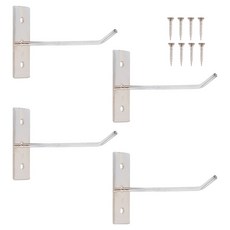 철물대장 벽걸이 후크 사각 100mm, 4개, 실버 홈인테리어/수납/정리 반품 최저가 3,610원