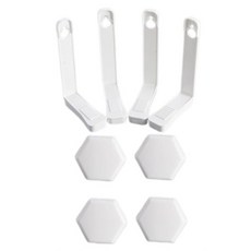 셀렉투유 미끄럼방지 침대 시트 고정 클립 라지형, 화이트, 4개 생활용품/생활잡화 반품 최저가 5,810원