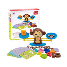 캐스비 네이처 원숭이 밸런스저울, 1개 완구/취미/STEAM완구 반품 최저가 7,040원