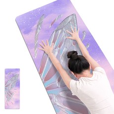 사비나 나비 논슬립 요가 매트 타올, 퍼플, 1개 헬스/건강식품/헬스/요가용품 반품 최저가 14,220원