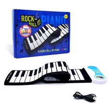 뮤키킴 매직캐슬 휴대용 클래식 롤피아노, 혼합색상, 1개 완구/취미/신생아/영아완구 반품 최저가 41,830원