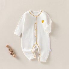 베베니즈 유아용 상큼 후르츠 순면 긴팔 우주복 출산/유아동/출산준비물/선물 반품 최저가 9,020원