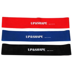 업앤쉐이프 저항밴드 3LEVEL, 옐로우 + 오렌지 + 블루, 1개 스포츠/레저/헬스/요가/댄스 반품 최저가 7,070원