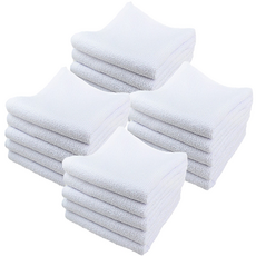 하트민 극세사 주방 면행주 백색 40g, 20개 주방용품/행주 반품 최저가 16,320원