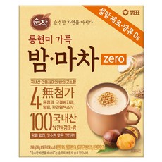 순작 통현미 가득 제로 밤 마차, 1개, 10개입, 20g 식품/커피/원두/차 반품 최저가 4,980원