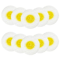 반짝이 아크릴 계란수세미, 1세트, 10개 undefined/undefined 반품 최저가 6,880원