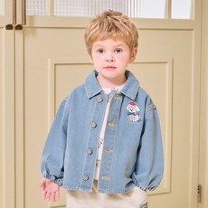 몰리멜리 유아용 뉴몰리퍼피 데님 셔츠 자켓 출산/유아동/유아동패션 반품 최저가 13,520원