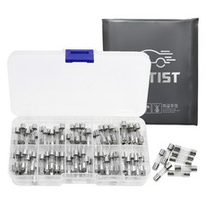 차티스트 차량용 유리관 퓨즈 0.5~30A 100p 세트, 1세트 자동차용품/부품/안전/공구 반품 최저가 4,200원