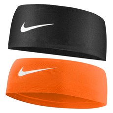 나이키 드라이 핏 헤어밴드 2종 세트, 블랙, 오렌지, 1세트 스포츠_레저/구기스포츠 반품 최저가 32,850원
