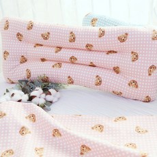 제이유니 테디베어 순면 롱롱베개, 핑크 출산/유아동/유아동침구 반품 최저가 18,900원