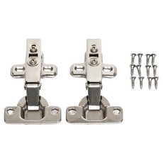 지오비즈 댐퍼 경첩 2p + 고정피스12p 세트, 1세트 홈인테리어/공구/철물/DIY 반품 최저가 5,800원