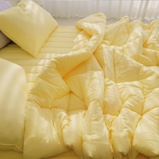 퓨어이즈룸 국내산 나노 마이크로화이바 푸딩즈 사계절 차렵이불 세트 홈인테리어/침구 반품 최저가 89,300원