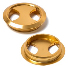 손잡이세상 알루미늄 전선캡, 2개, 샴페인골드 생활용품/생활전기용품 반품 최저가 6,760원