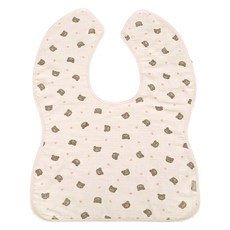 베이비소풍 오가닉 엄마 수유 이중거즈 턱받이 중형, 하트곰, 1개, 1개입 출산/유아동/출산준비물/선물 반품 최저가 24,090원