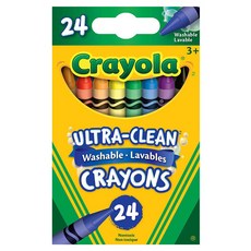 크레욜라 워셔블 울트라 클린 크레용, 1개, 24색 문구/오피스/미술/화방용품 반품 최저가 4,980원