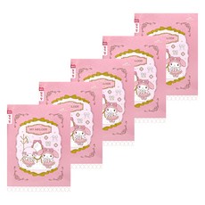 산리오 초등노트 좁은칸 일기장, 마이멜로디, 5개 문구/오피스/학용품/수업준비 반품 최저가 5,030원