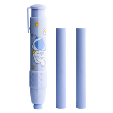 꼬까 슬라이드 캐릭터 지우개 팬 본체 + 리필 2p 세트, 블루, 1세트 문구/오피스/학용품/수업준비 반품 최저가 5,540원