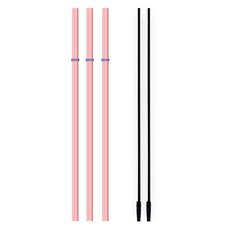 하이비 스탠리 호환 실리콘 스트로우 핑크 3p + 세척솔 랜덤발송 2p 세트, 1세트 주방용품/빨대/스트로우 반품 최저가 6,030원