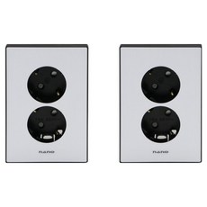나노전기 아트2 2구매입 SIMPLE 콘센트 접지블랙, 3개 홈인테리어/셀프인테리어 반품 최저가 7,230원